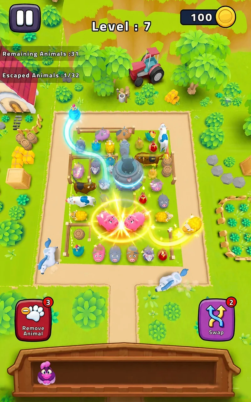 Barnyard Escape Blocks gameplay screenshot 3